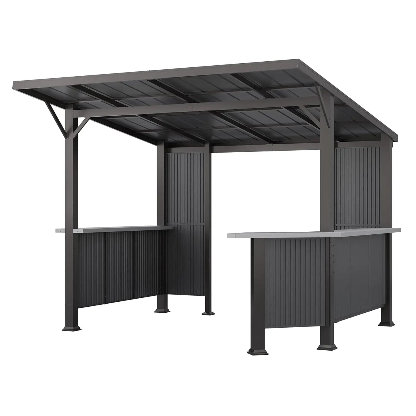 Hardtop Gazebo Waterproof Steel Frame For Patio Garden