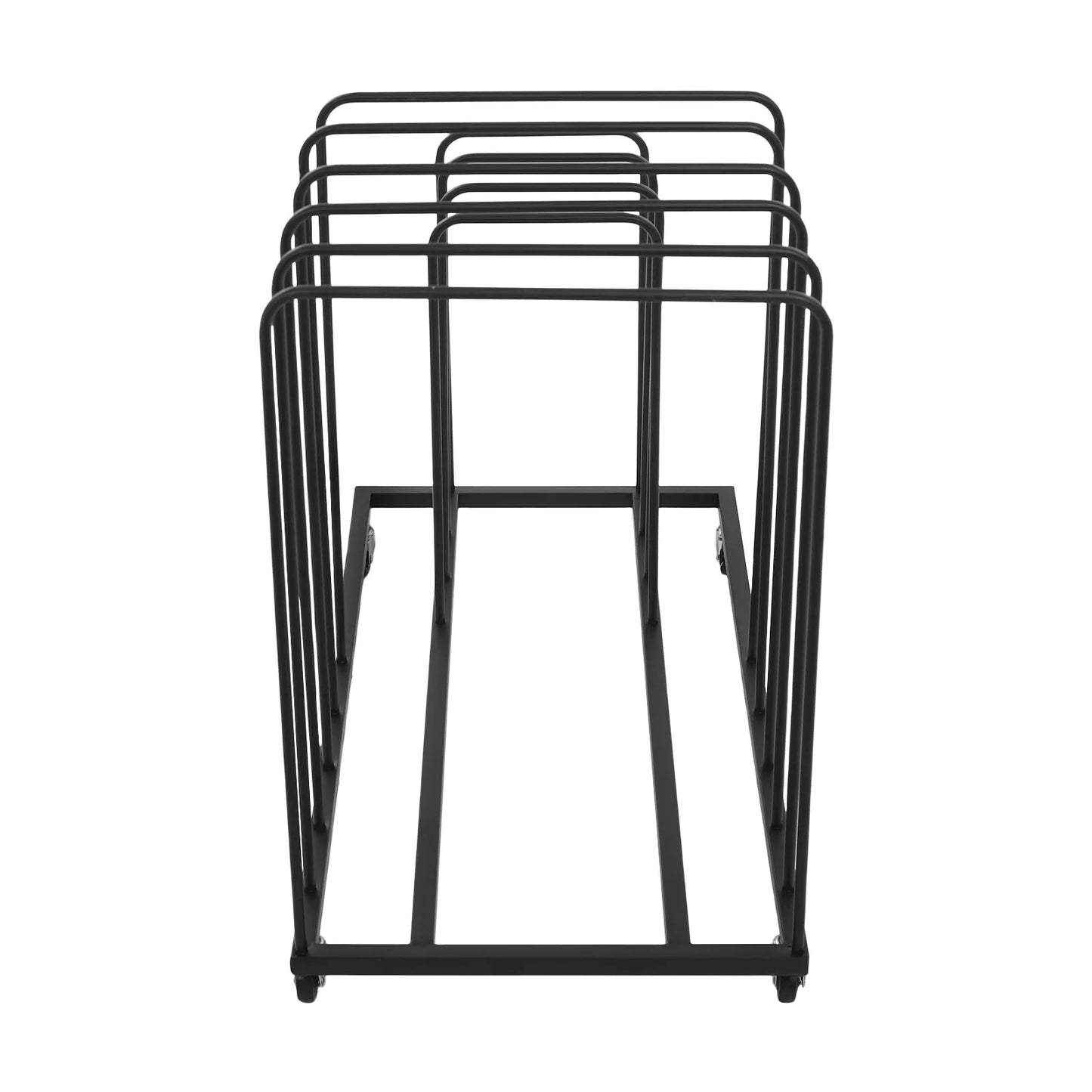 Art Storage Rack, 9 Grid Canvas Panel Organizer with Wheels, Large Capacity Drying Rack, Black Easel Stand for Painting Boards