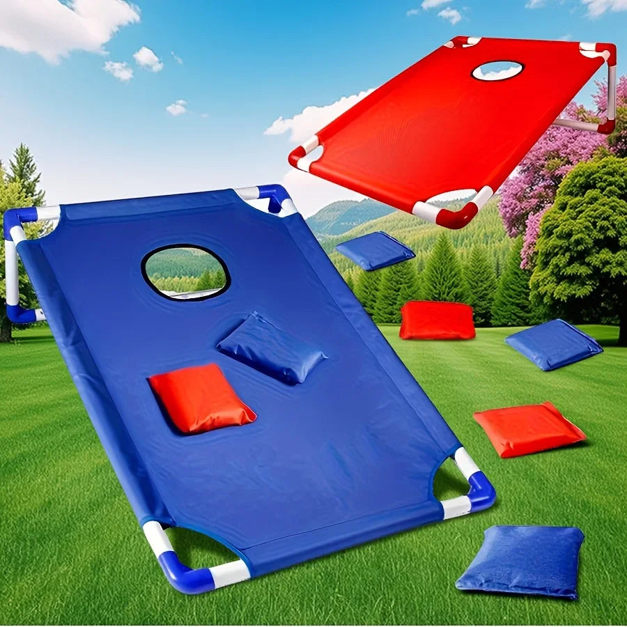 Portable Cornhole Game Set Foldable And Durable Beach Bag
