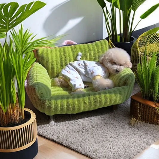 Winter Warm Pet Bed Sofa Kennel For Small Dogs Cats