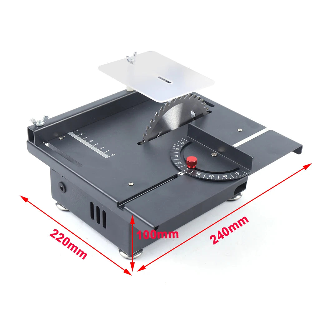 Mini Table Saw Electric Woodworking Cutting Tool With 7 Speeds
