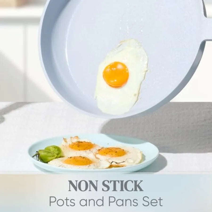 High Quality Ceramic Nonstick Cookware Set Pots And Pans