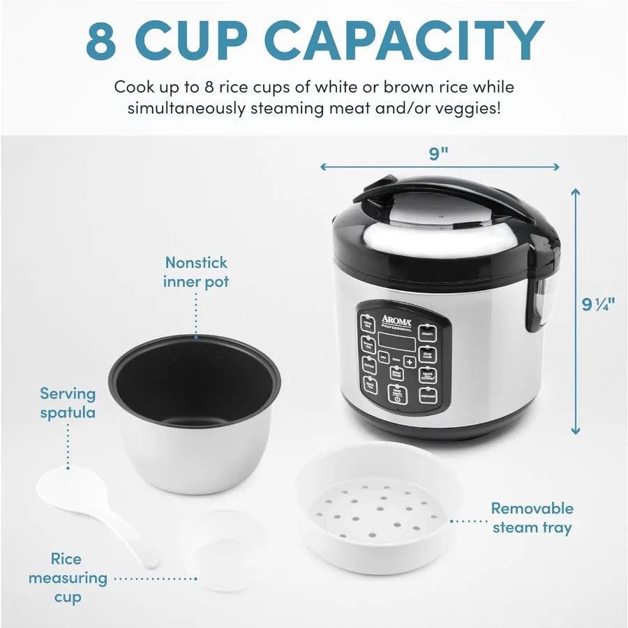 MDNG Professional Digital Rice Cooker Multicooker With Auto Keep Warm