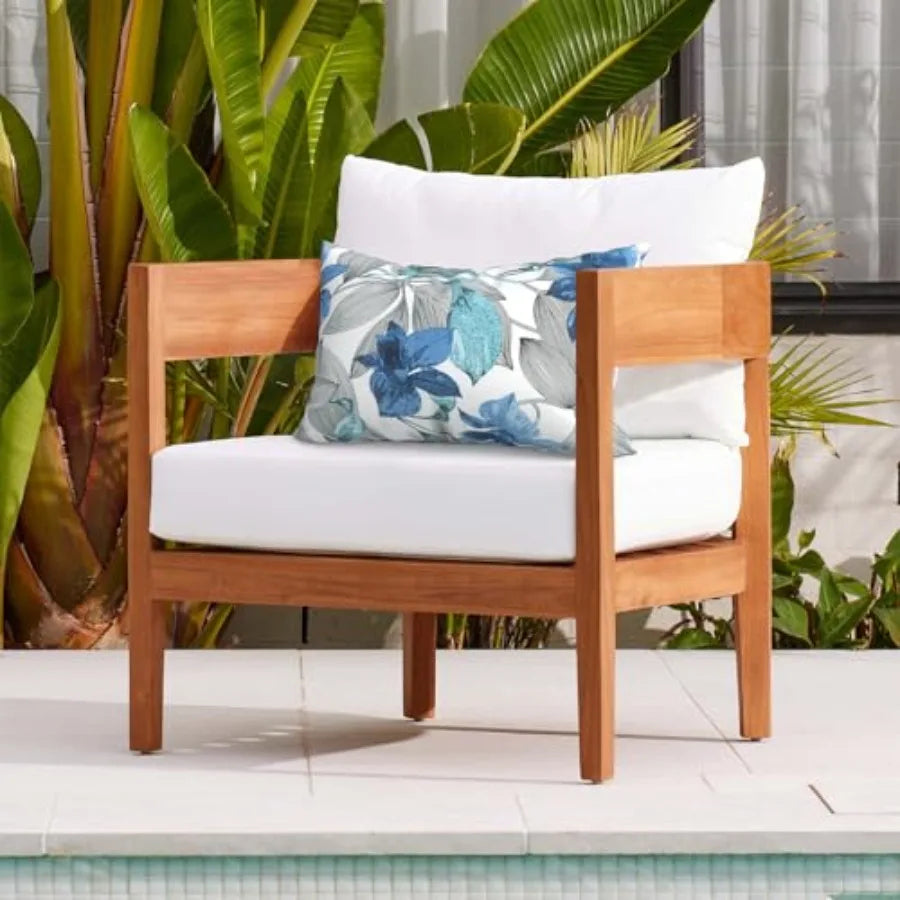 Waterproof Outdoor Lumbar Pillows Pack Of 2 For Patio Sofa