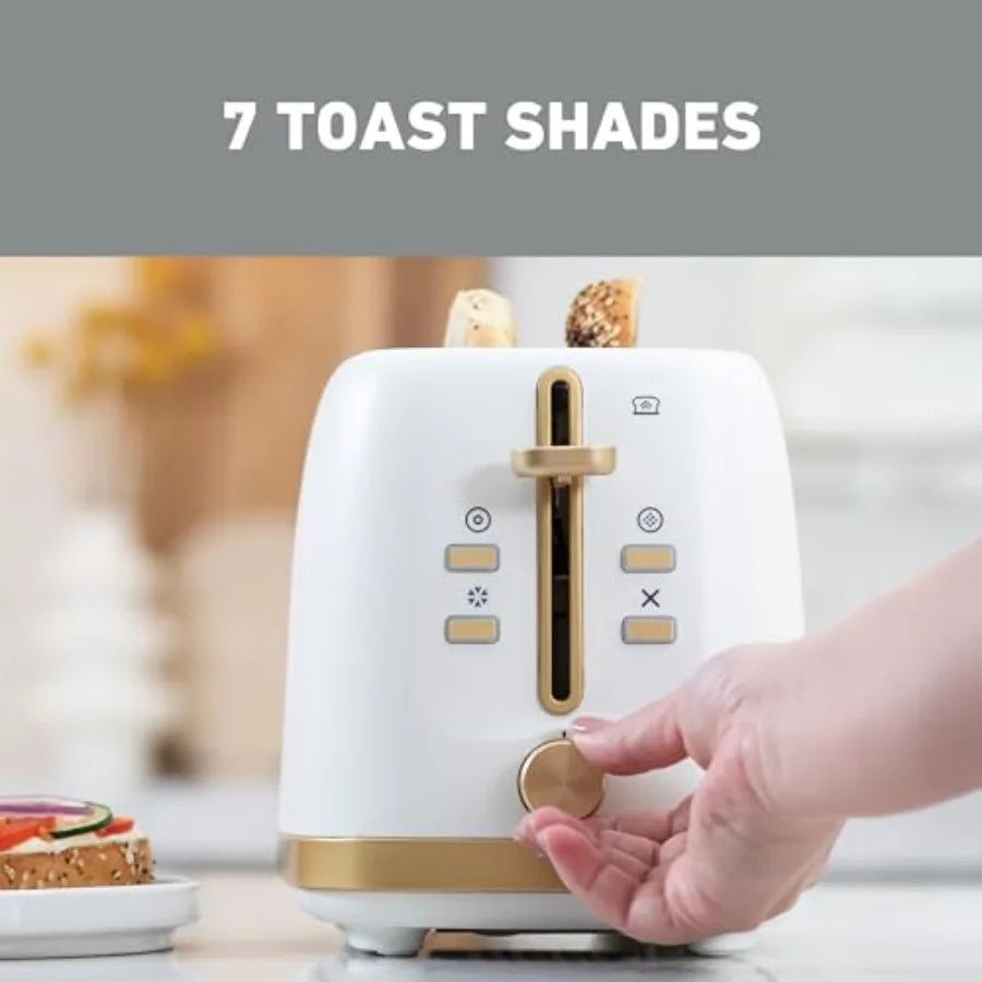 YAO HUI HUANG 4 Slice Toaster With Bagel Waffle Defrost