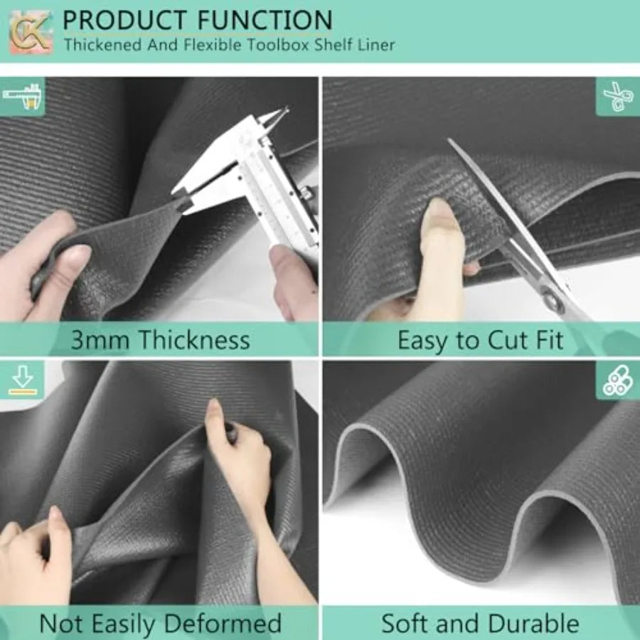 Foam Toolbox Liner For Tool Chest And Work Surface Protection