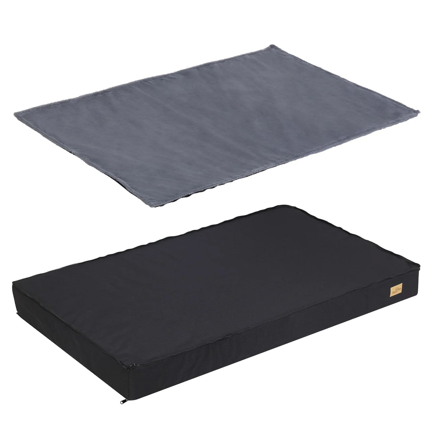 Jumbo Orthopedic Memory Foam Dog Bed With Washable Cover