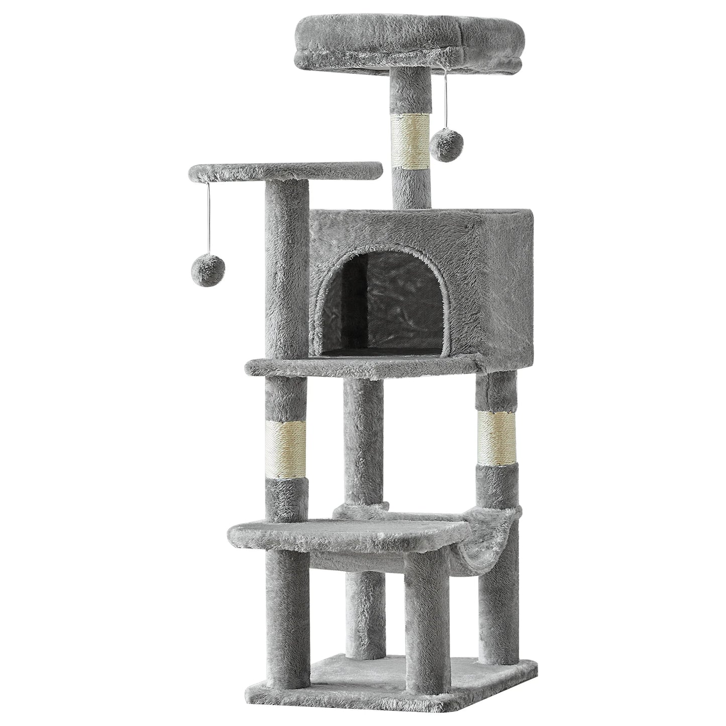 JHK Cat Tree Multi Level Cat Climbing Tower Sisal Posts