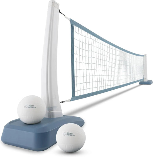 Pool Volleyball Net Set With Premium Accessories For Family Fun