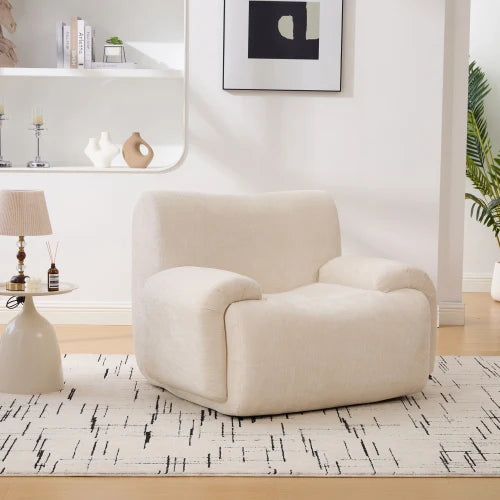 Modern Upholstered Accent Chair for Living Room and Bedroom