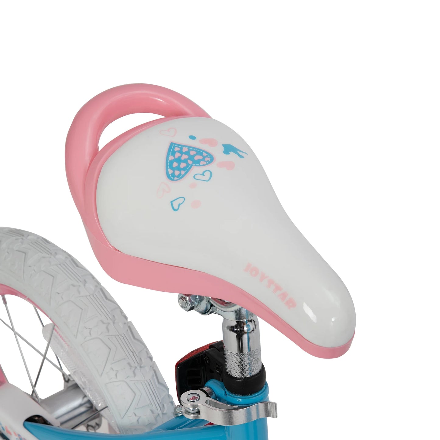 Joystar Kids Bike With Basket Training Wheels Rear Pedal Brake